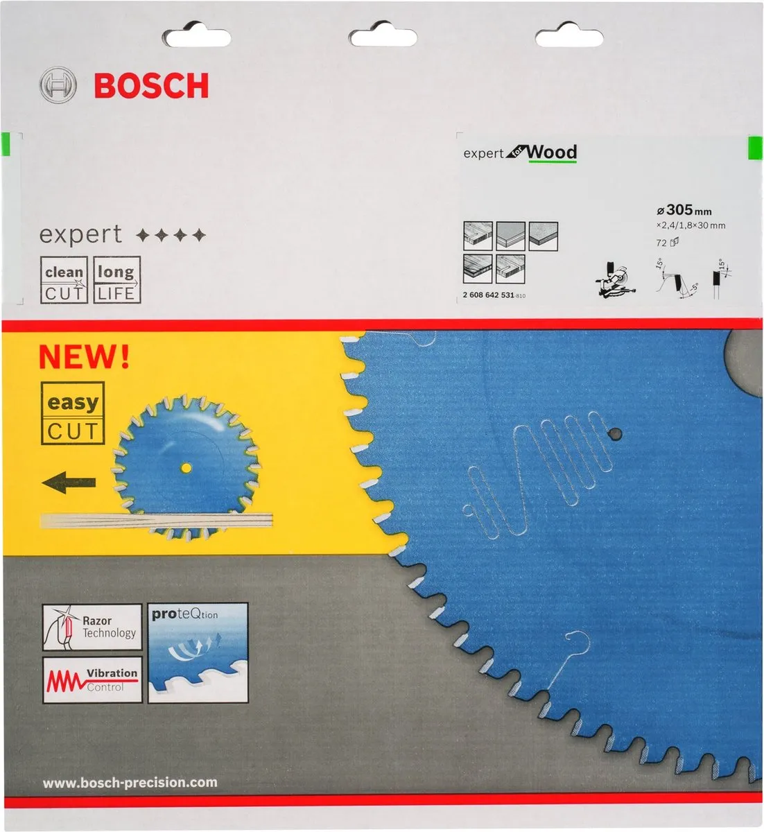 Bosch Expert for Wood Cirkelzaagblad 305mm