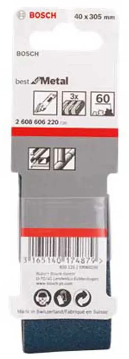 Bosch Schuurbandset 3-delig 40x305mm