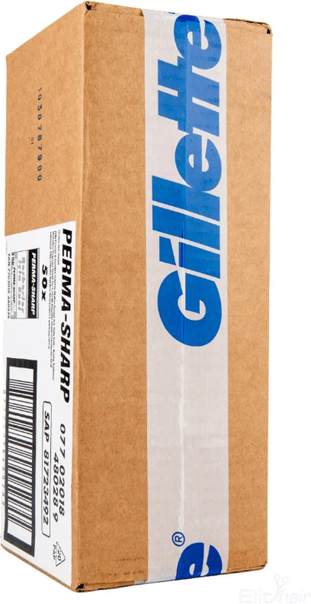 Gillette Perma-Sharp Single Edge Blades 5000 Stuks