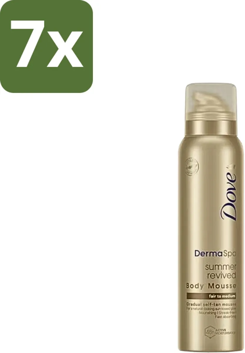 Dove DermaSpa Zelfbruiner Tanning Mousse 150ml