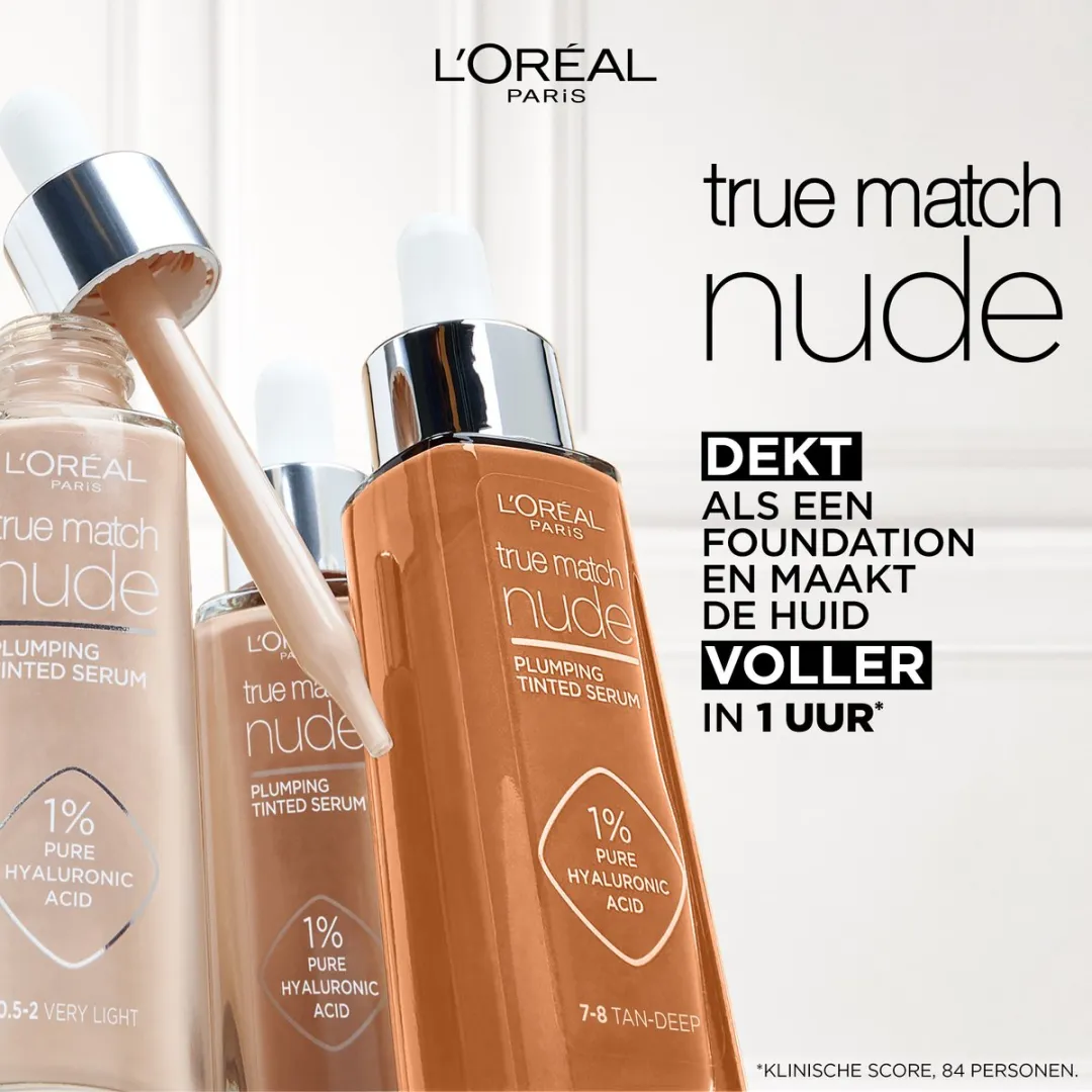 L'Oréal Paris True Match Nude Volume Foundation 10-12 Very Deep 30ml