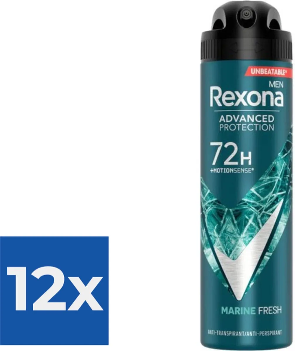 Rexona Men Marine Deospray 150ml - 12 Stuks