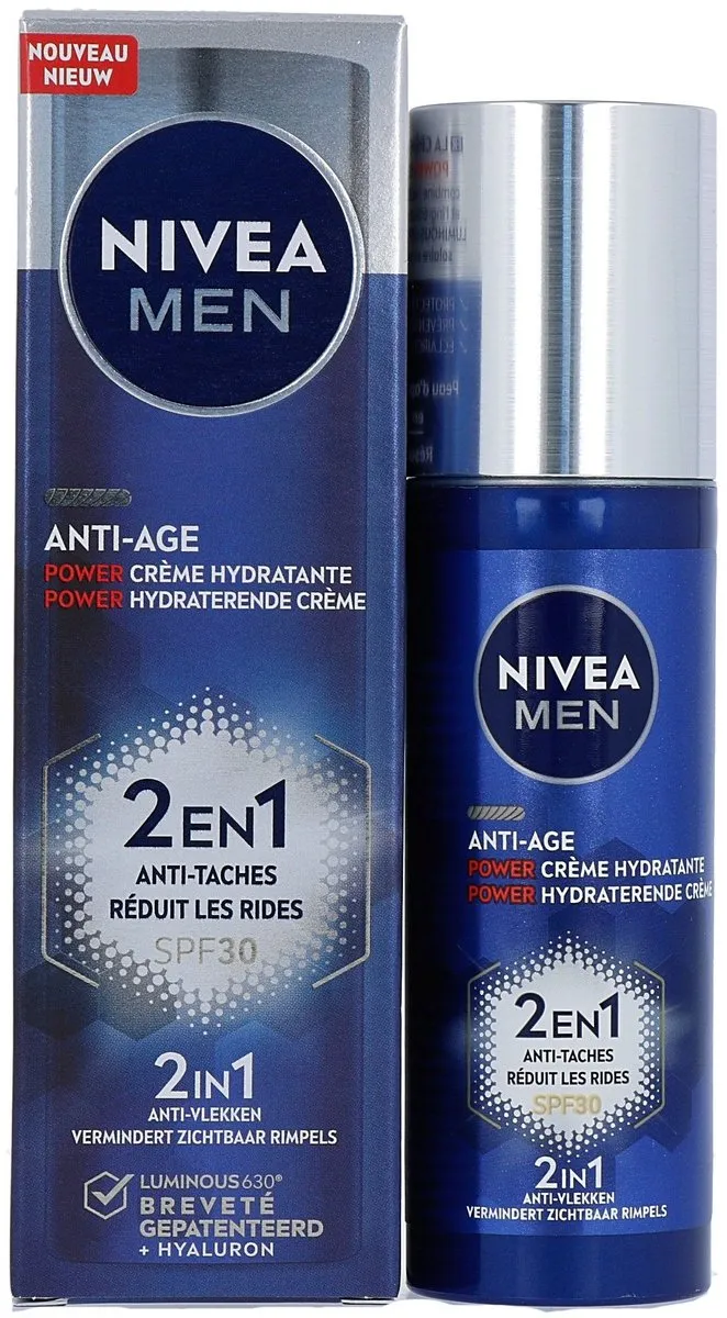 NIVEA MEN Anti-Age Power Hydraterende Dagcrème SPF 30 50ml - afbeelding 6 van 6