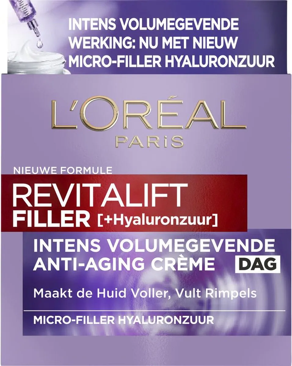 L'Oréal Revitalift Filler Dag- & Nachtcrème Pakket - 2x50ml