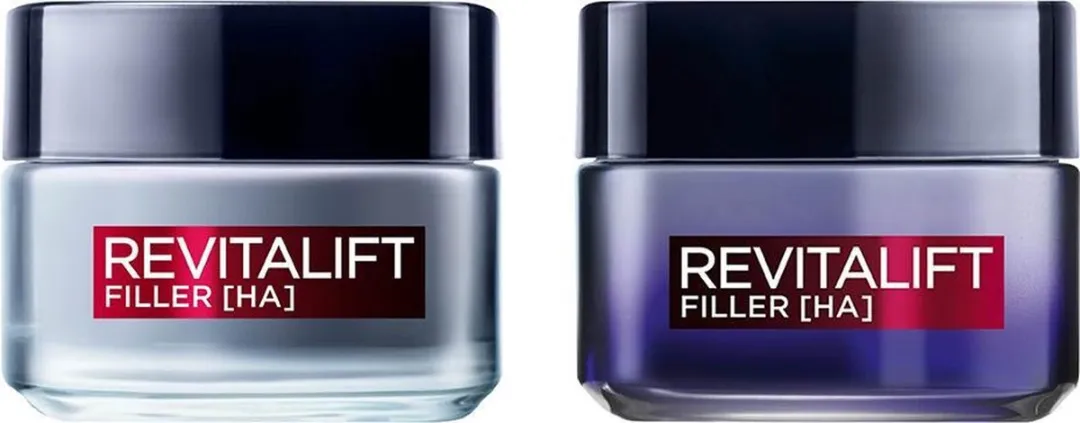 L'Oréal Revitalift Filler Dag- & Nachtcrème Pakket - 2x50ml