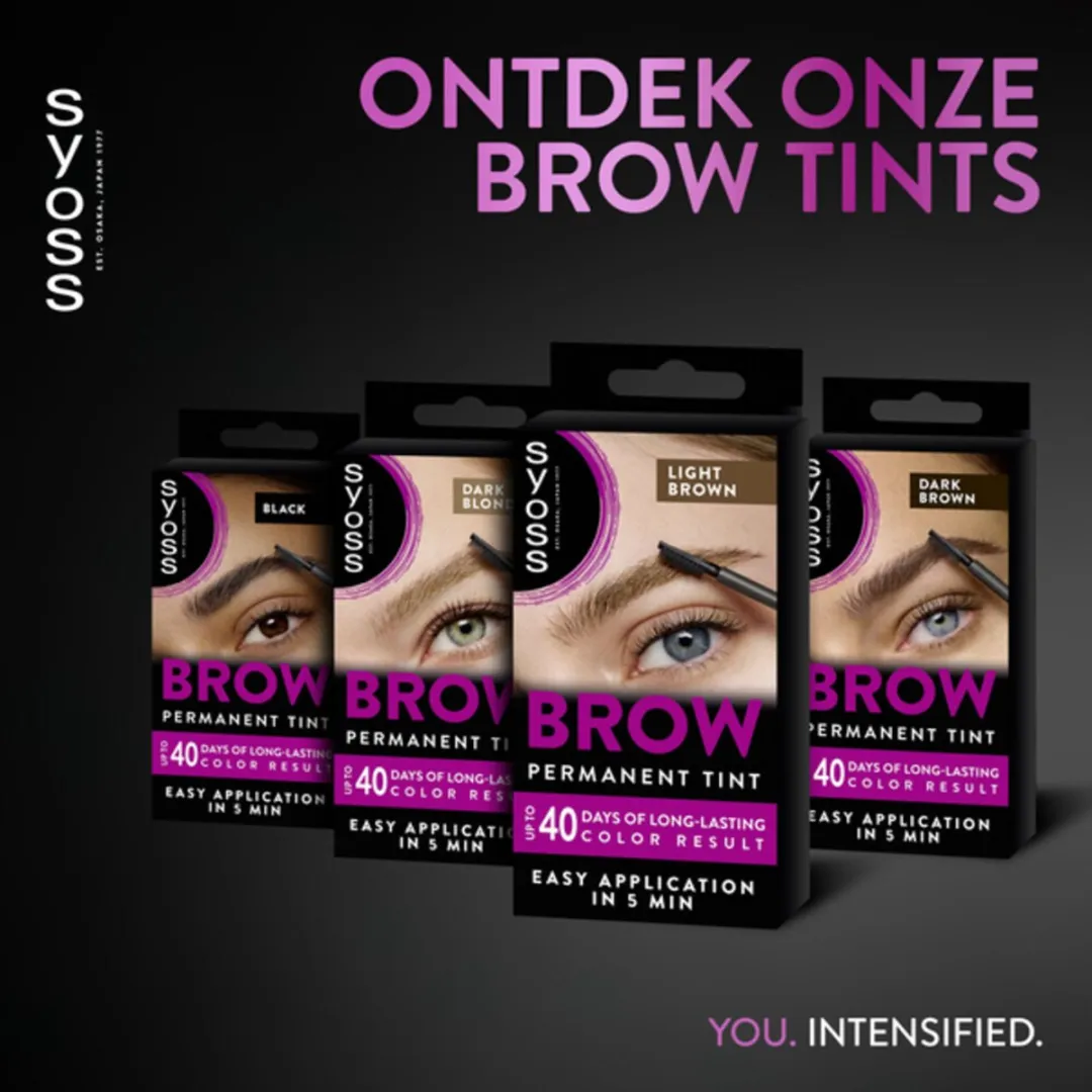 SYOSS Brow Tint Lichtbruin Wenkbrauwverf 115ml
