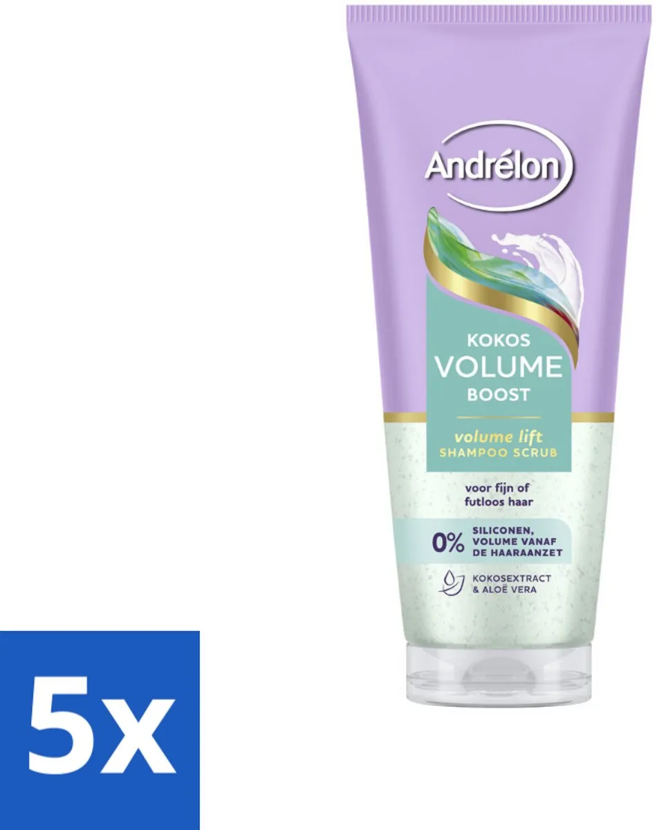 Andrélon Kokos Volume Boost Shampoo Scrub 200ml