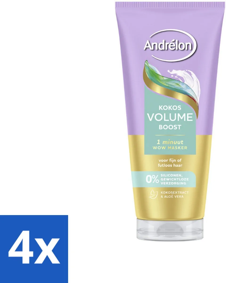 Andrélon Kokos Volume Boost Haarmasker 180ml