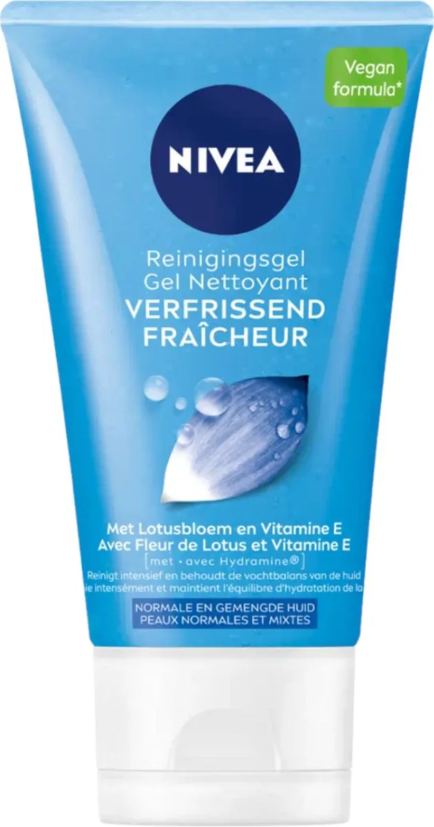 NIVEA Essentials Verfrissende Reinigingsgel Normale Huid 150ml - 6 Stuks