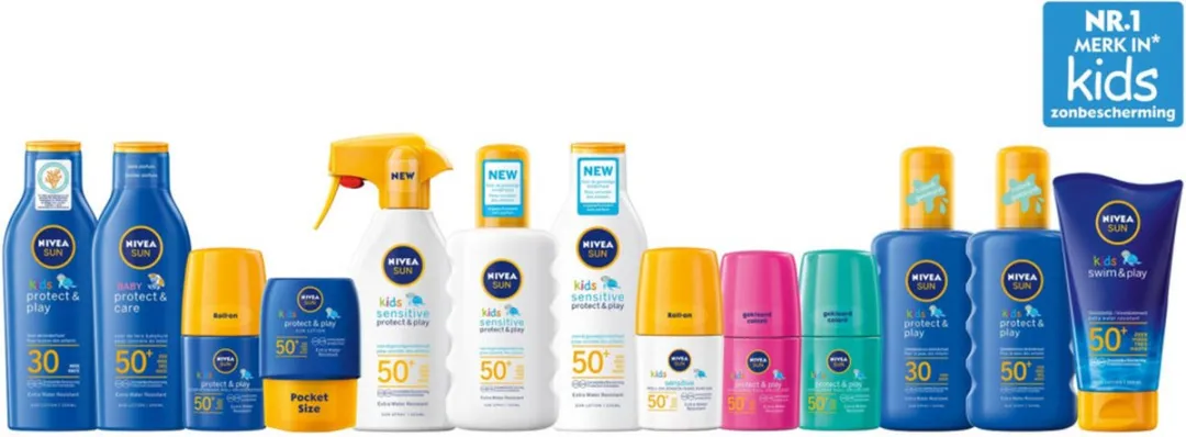 NIVEA Sun Protect & Hydrate Zonnecrème Kids SPF 50+ - 6x150ml - afbeelding 6 van 6