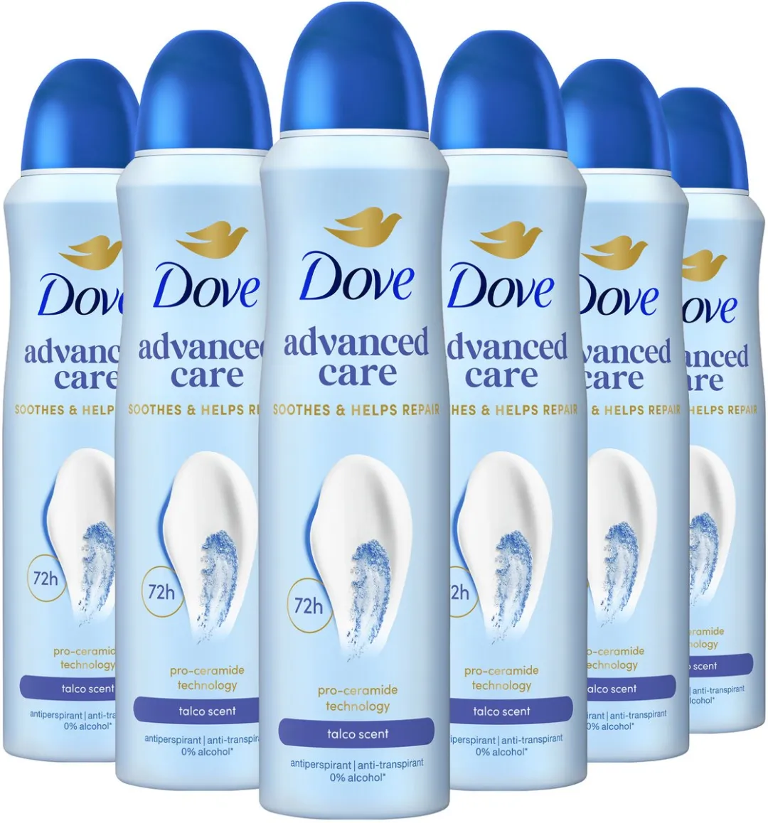 Dove Anti-Transpirant Spray Advanced Care Talco