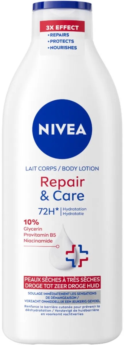 NIVEA Repair & Care Bodylotion 400ml - 15 Stuks