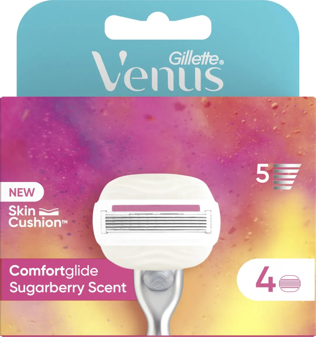 Gillette Venus Comfortglide Sugarberry Scheermesjes