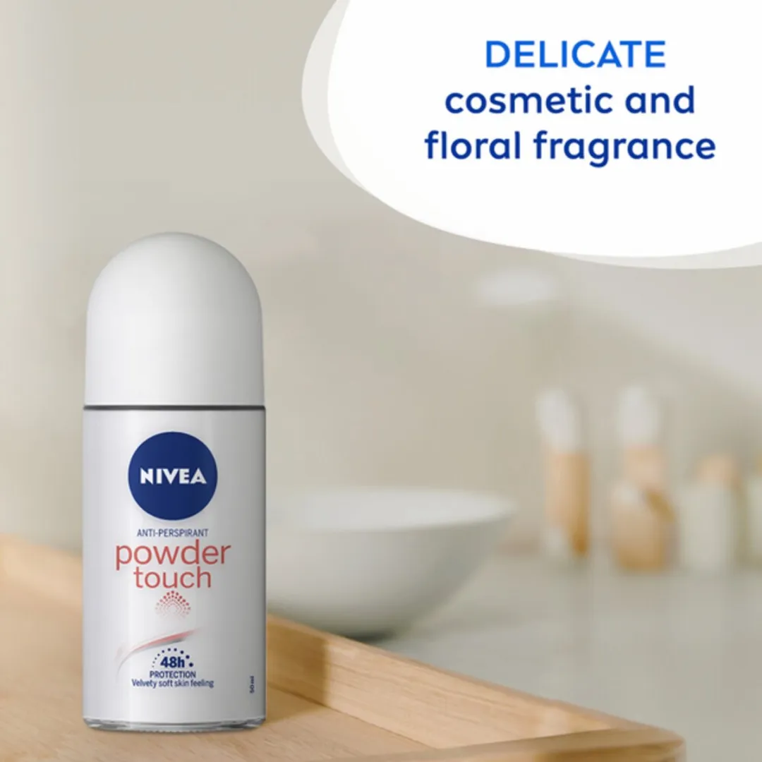 NIVEA Soft Touch Anti-Transpirant Roll-on - 3x50ml