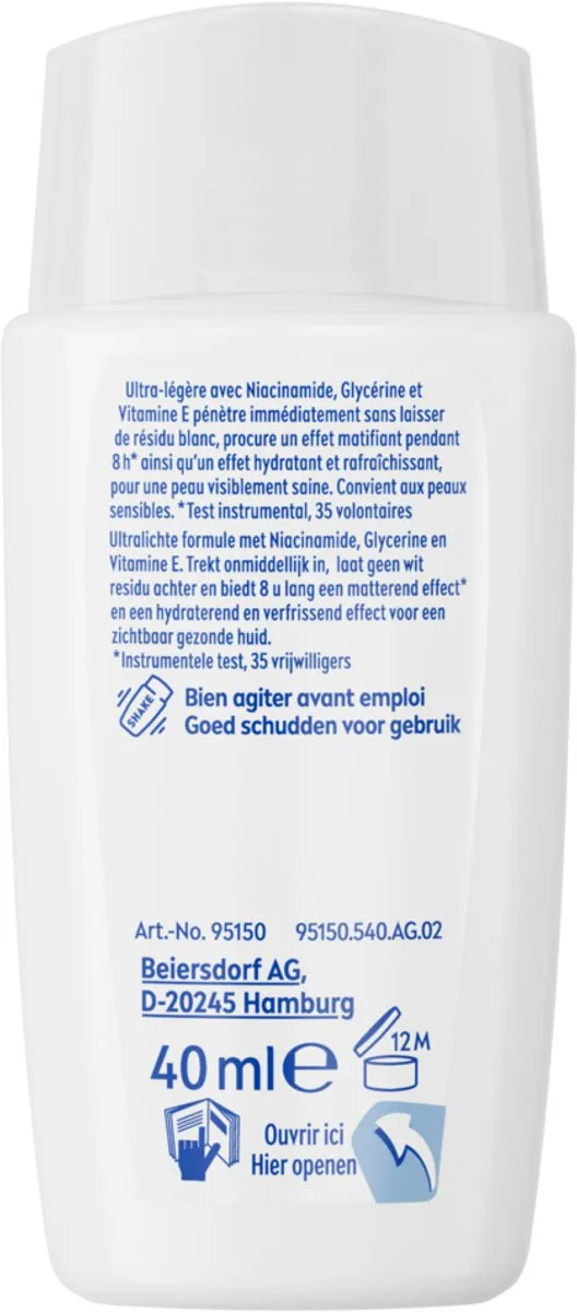 NIVEA SUN UV Face Invisible Daily Fluid SPF 50+ Gezichtcrème 40ml