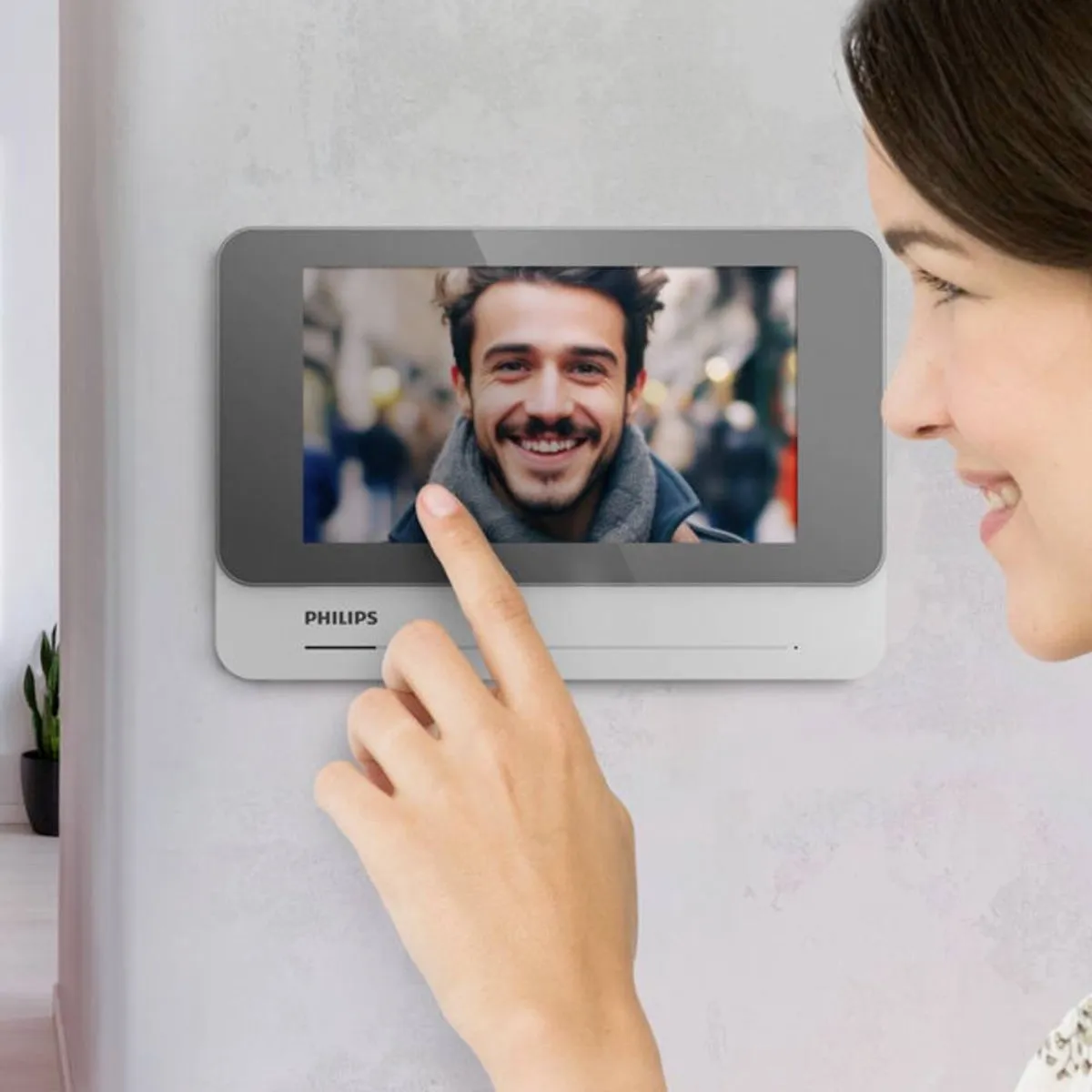 Philips WelcomeHive Pro 2 Video-deurintercom Monitor - 7 inch Touchscreen