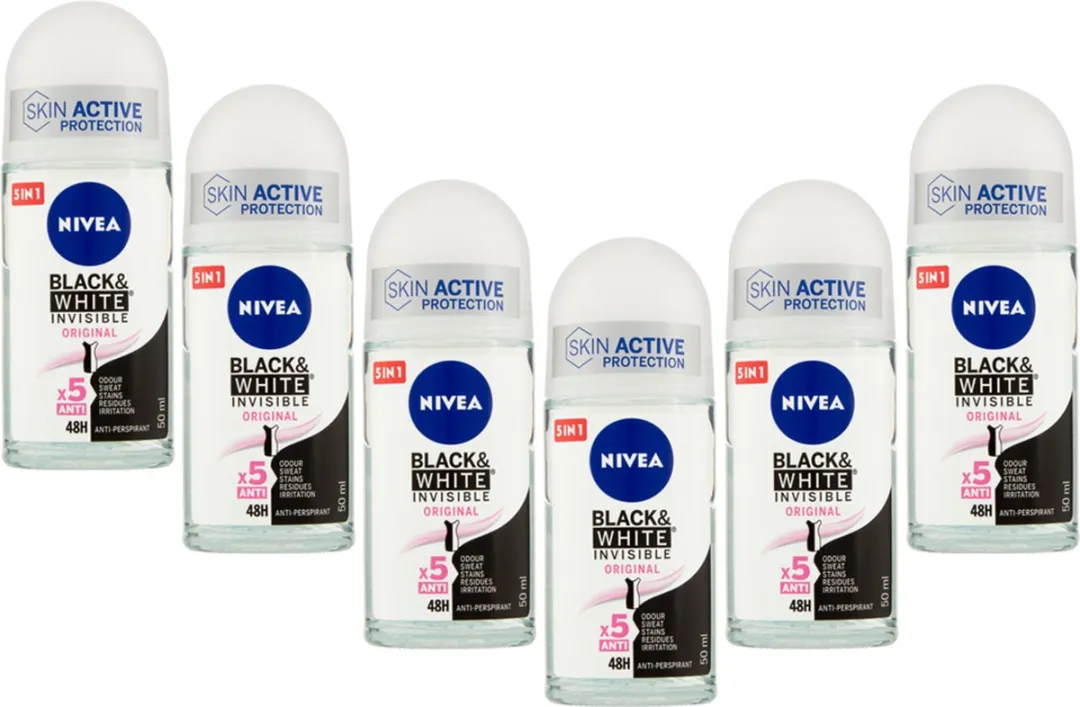 NIVEA Black & White Original Deo Roller