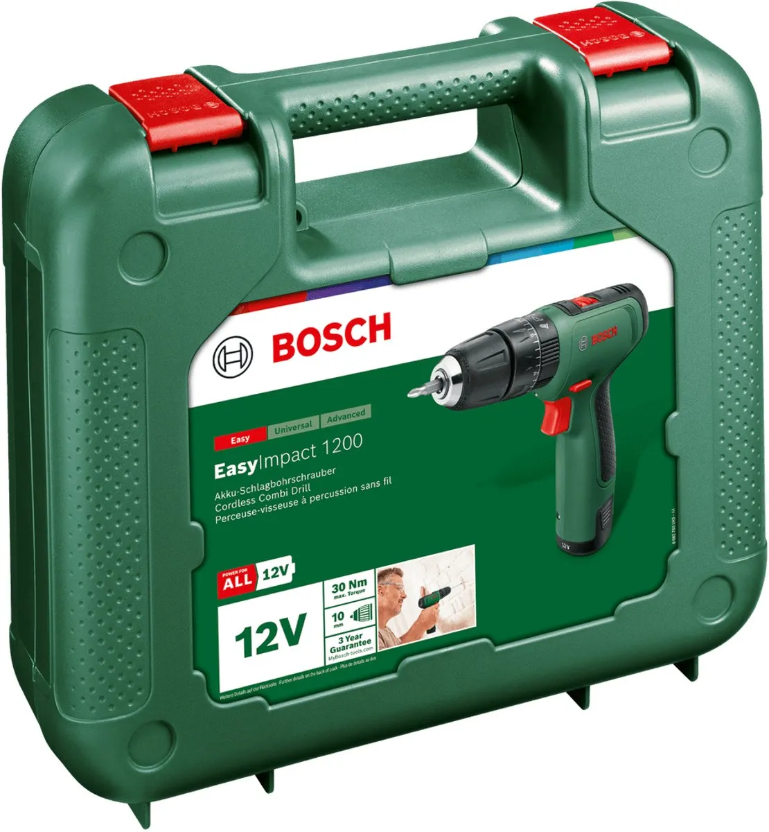 Bosch EasyImpact 1200 Accu-slagboormachine 1,5 Ah