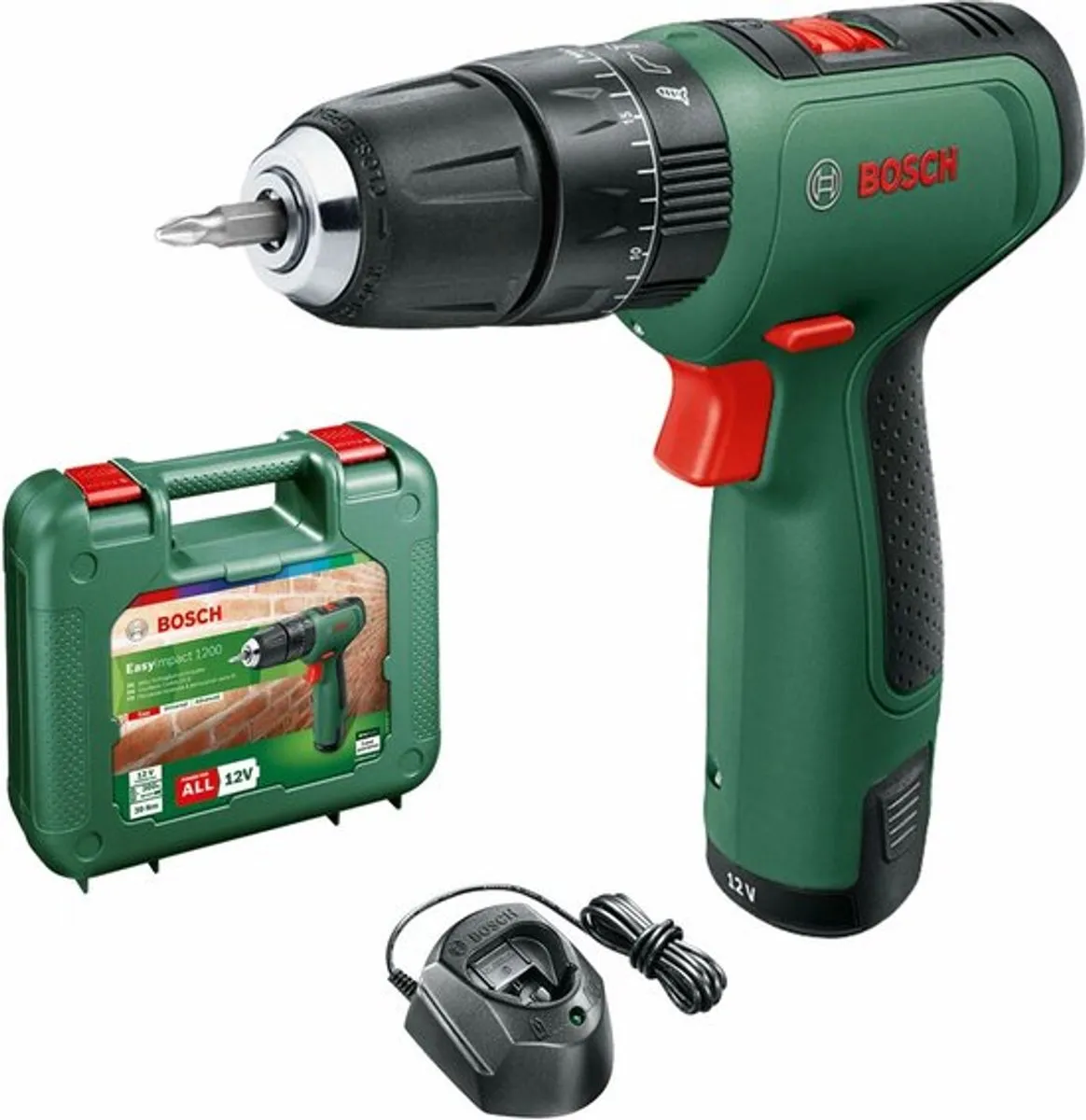 Bosch EasyImpact 1200 Accu-slagboormachine 1,5 Ah