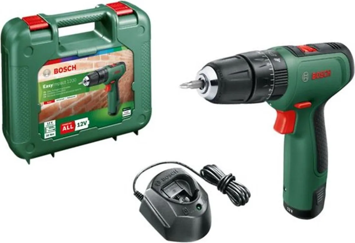 Bosch EasyImpact 1200 Accu-slagboormachine 1,5 Ah