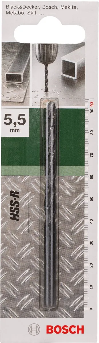Bosch Metaalboren HSS-R 5.5mm DIN 338 - 1 Stuk