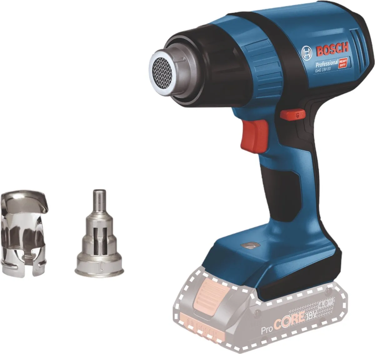 Bosch Professional GHG 18V-50 Heteluchtpistool 06012A6500