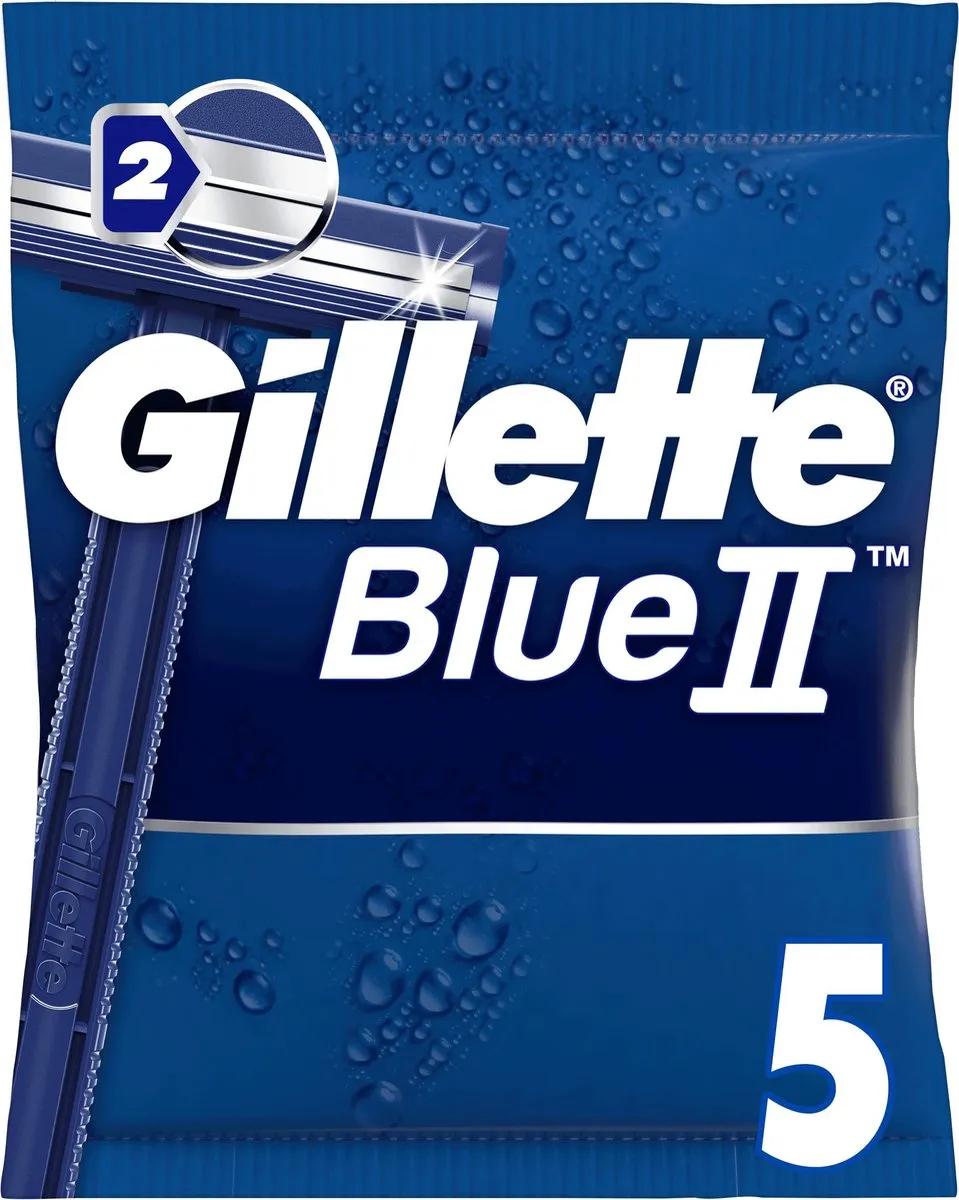 Gillette Blue II Scheermesjes - 5 Stuks - afbeelding 6 van 6