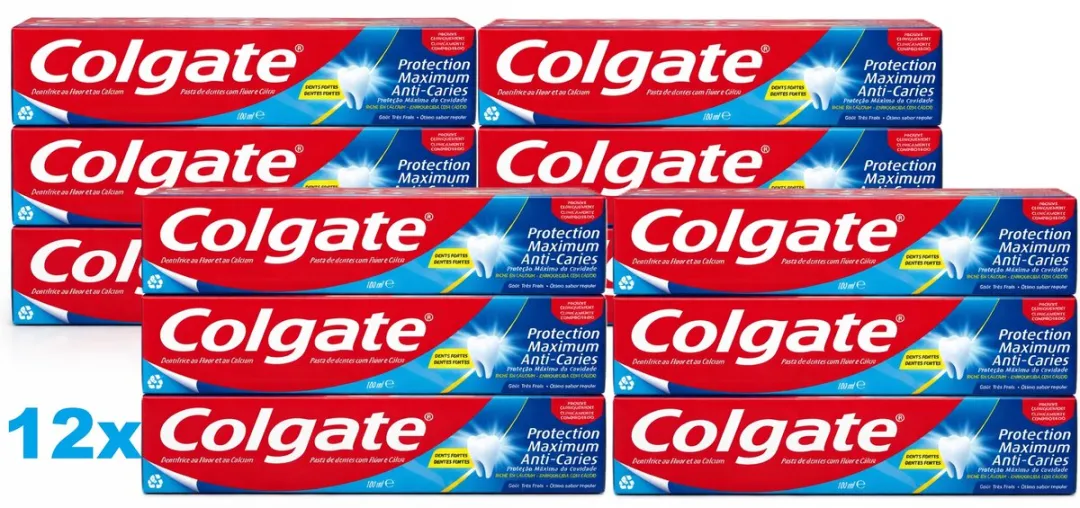 Colgate Maximum Cavity Protection Tandpasta 12x100ml