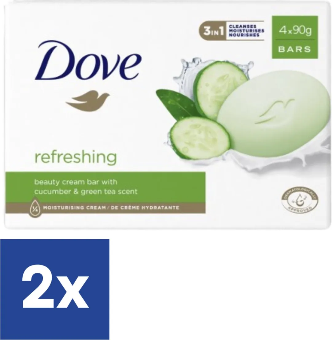 Dove Zeep Refreshing Komkommer & Groene Thee