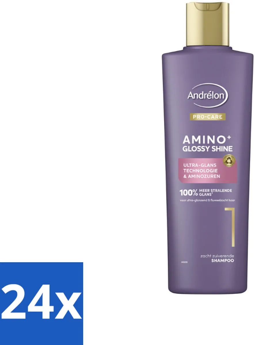 Andrélon Pro Care Amino+ Glossy Shine Shampoo 250ml