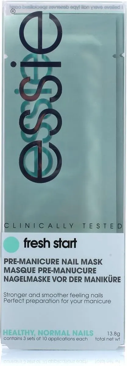essie Fresh Start Pre-Manicure Nail Mask - 30x13.5ml