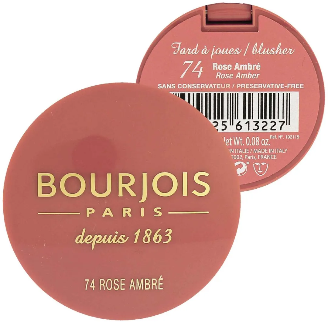 Bourjois Little Round Pot Blush 74 Rose Ambre - 2.5 ml
