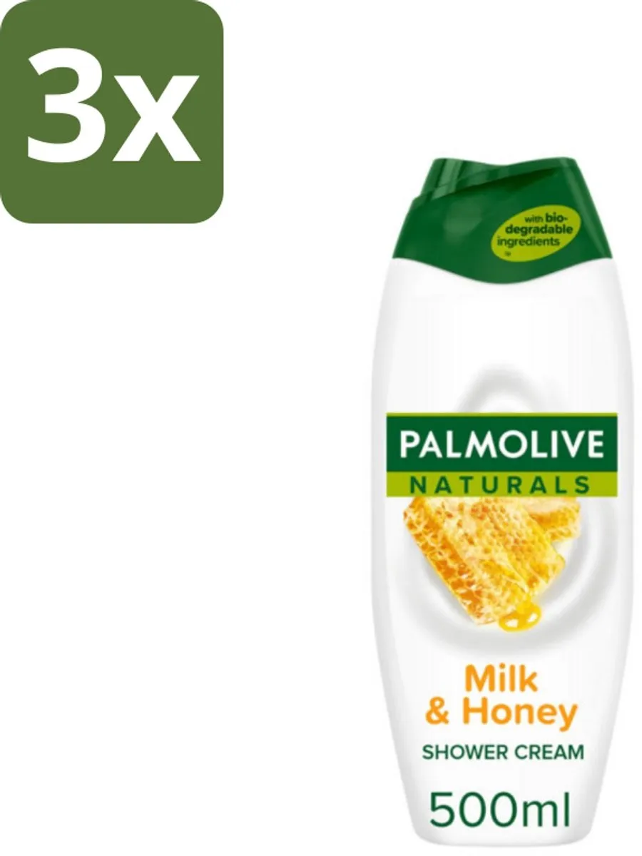 Palmolive Naturals Douchecrème Melk & Honing 500ml