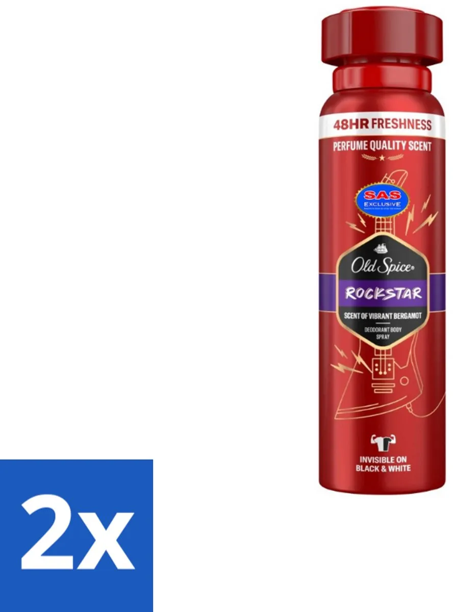 Old Spice Rockstar Deospray 300ml (2x150ml)