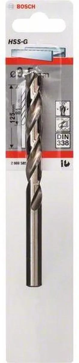 Bosch Metaalboren HSS-G 9,5mm - 1 Stuk - 2608585935