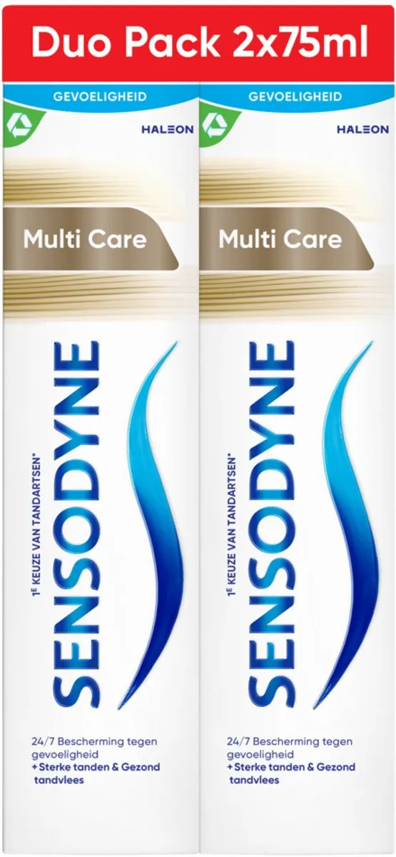 Sensodyne Multi Care Tandpasta 15 Stuks (15x75ml) - Gevoelige Tanden