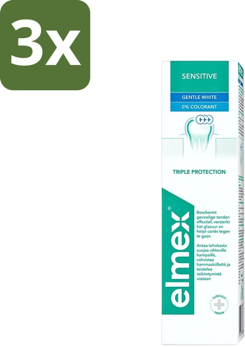 Elmex Sensitive Whitening Tandpasta 75ml