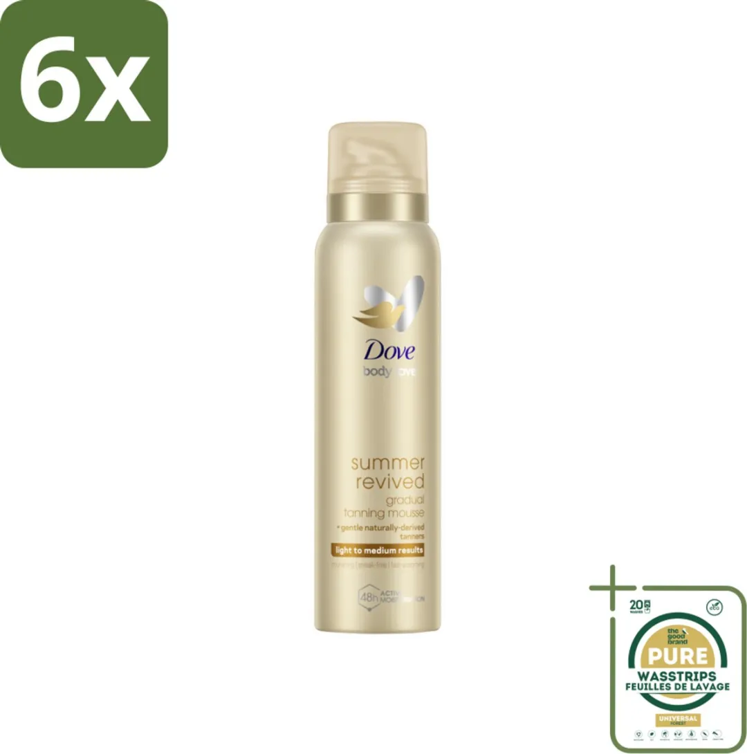 Dove Body Love Zelfbruinende Mousse Medium 1200ml