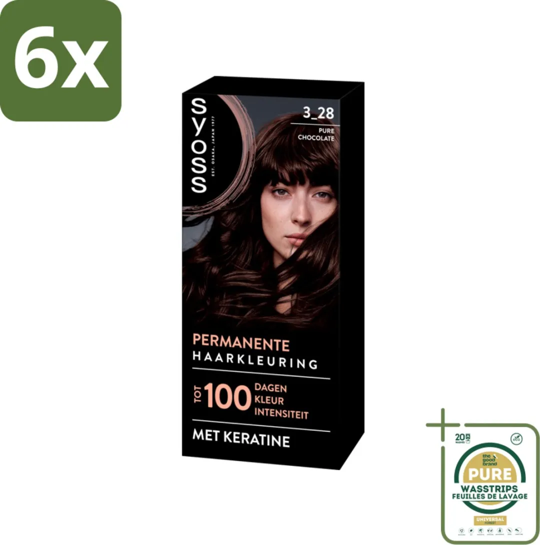 SYOSS Coloration 3-28 Pure Chocolade Haarverf