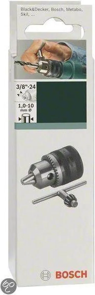 Bosch - Tandkransboorhouder tot 13 mm 1,5 – 13 mm, 1/2" - 20