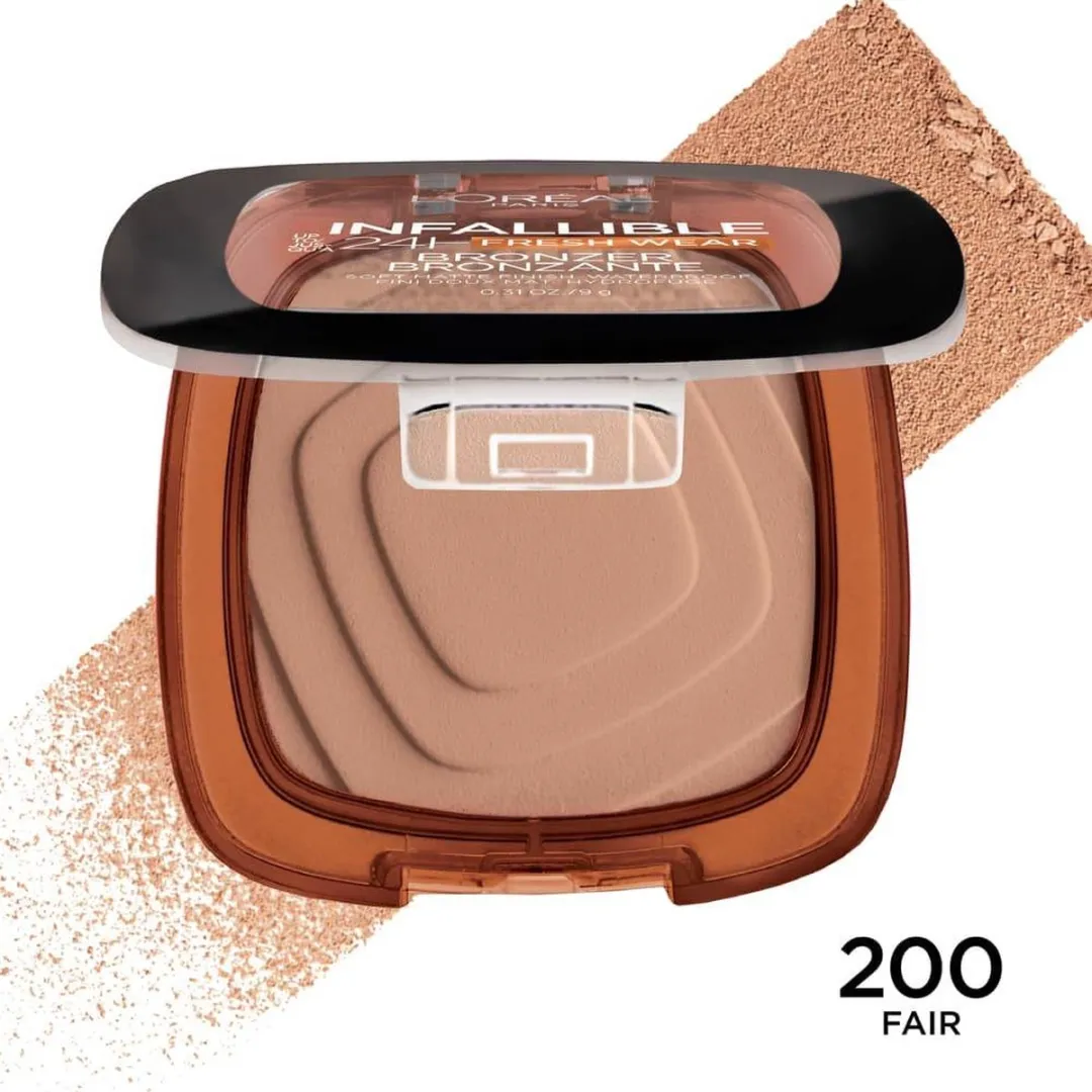 L'Oréal Paris Infallible 24H Fresh Wear Bronzer 200 Fair - 8g
