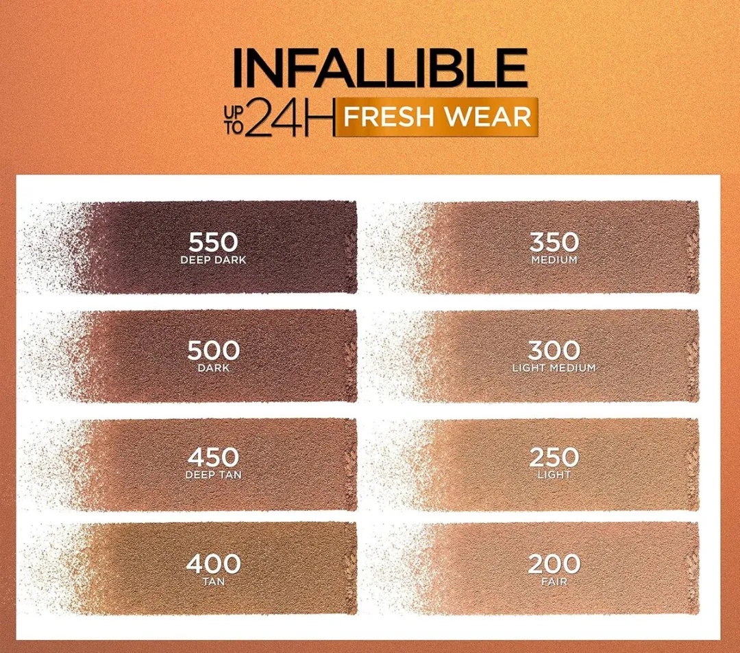 L'Oréal Paris Infallible 24H Fresh Wear Bronzer 200 Fair - 8g