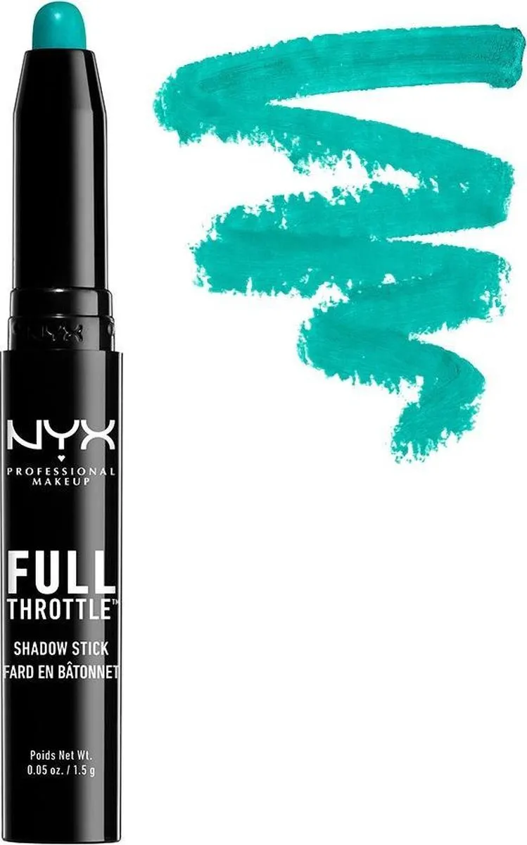 NYX Full Throttle Oogschaduwstick Cold Fear - 1.5g Groen