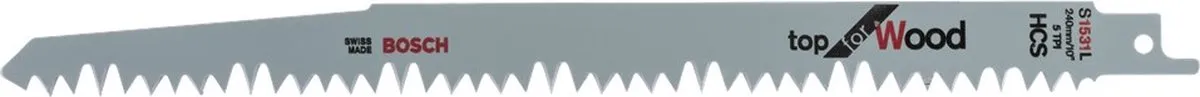 Bosch Reciprozaagblad S 1531 L Top for Wood - 25 Stuks - afbeelding 6 van 6