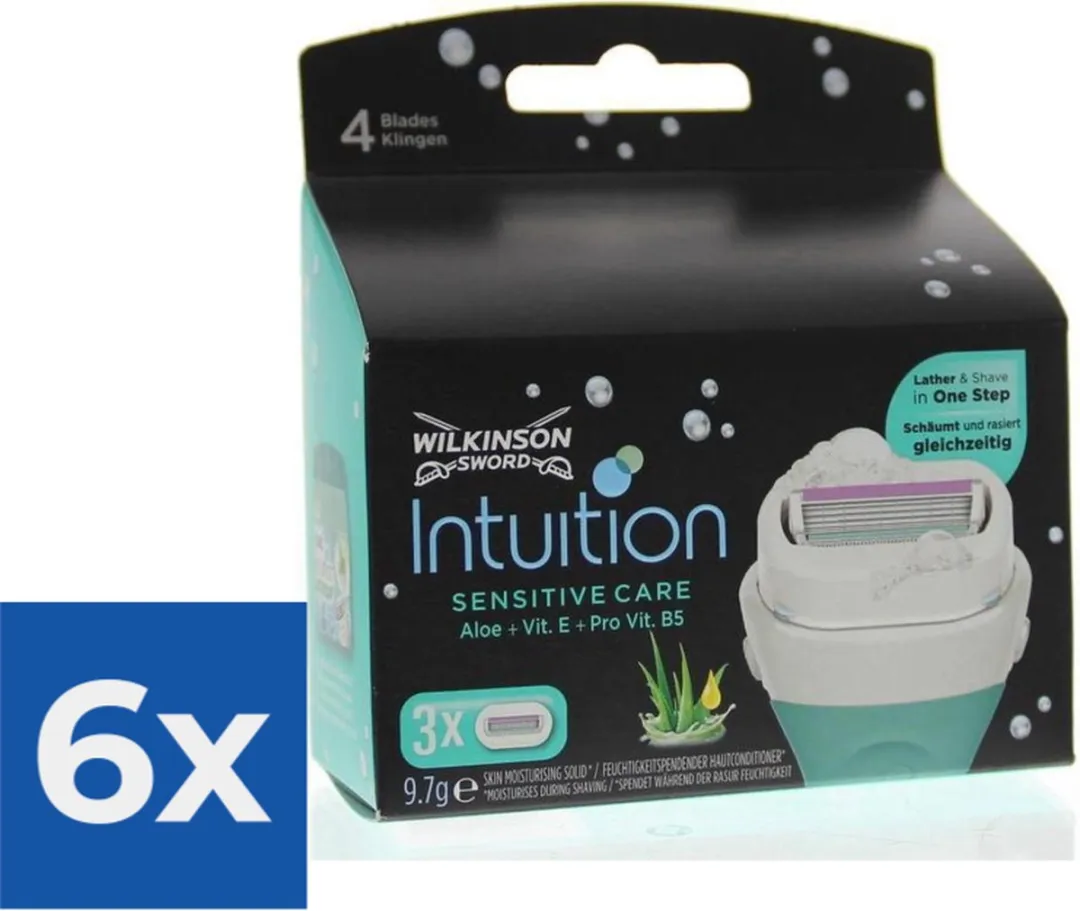 Wilkinson Sword Intuition Dry Skin Mes 4-delig
