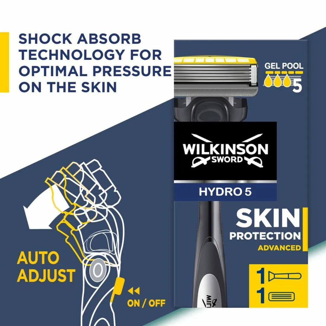 Wilkinson Sword Hydro 5 Navulmesjes Blauw - 2x5 Stuks
