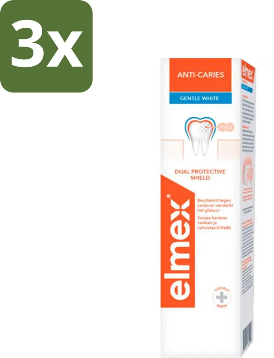 Elmex Anti-Cariës Gentle White Tandpasta 75ml