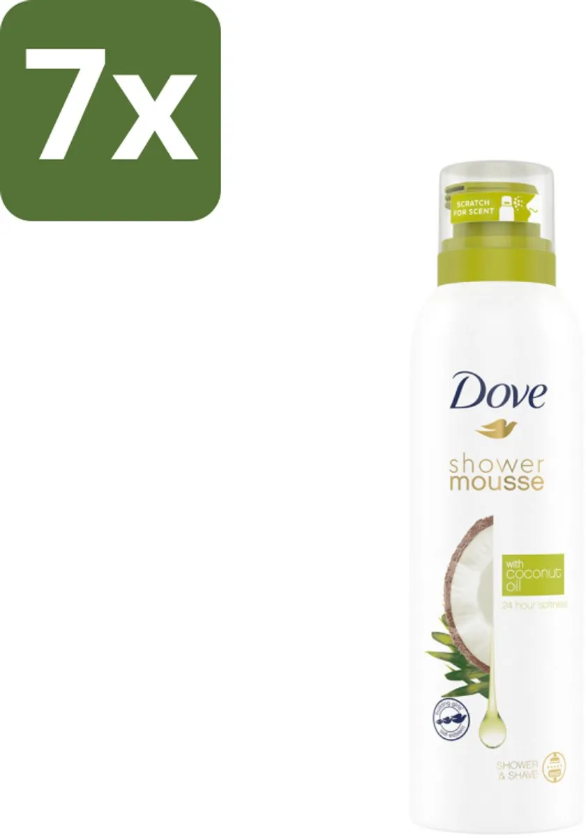 Dove Shower Foam Coconut Oil 200ml
