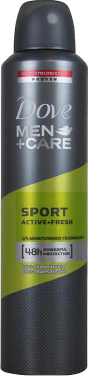 Dove Men+Care Sport Active Deodorant Spray 250ml - afbeelding 6 van 6