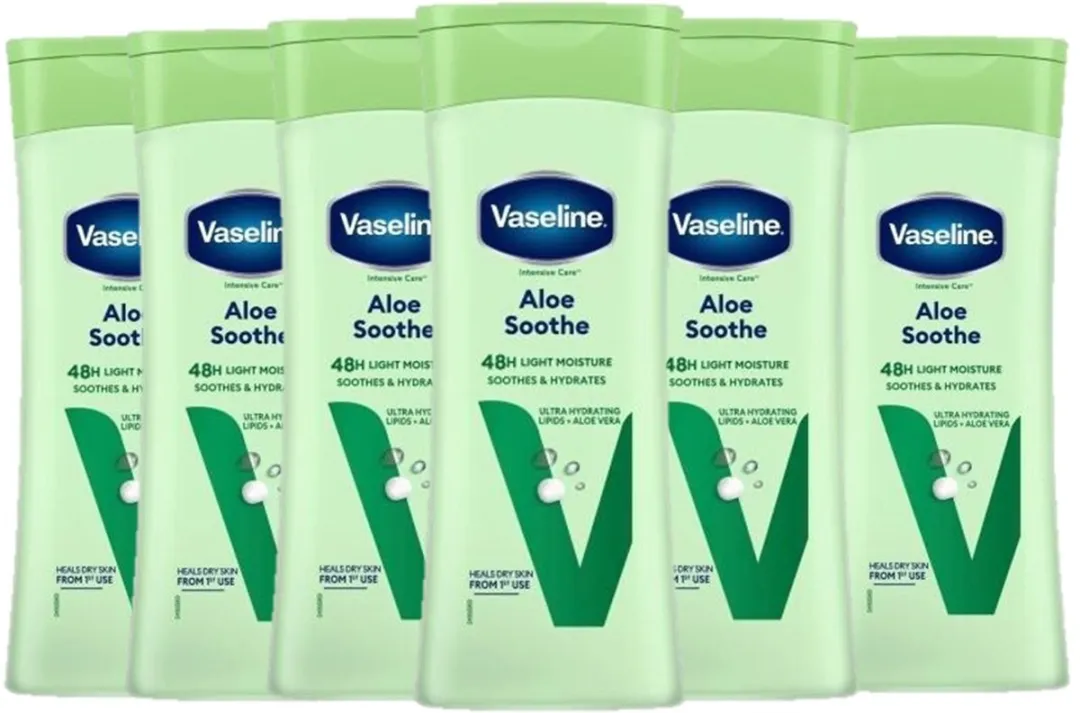 Vaseline Aloe Soothe Bodylotion 2400ml